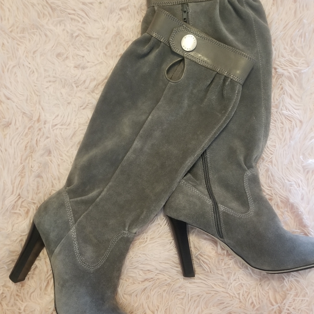 Michael Kors Suede  Slouch Boots .